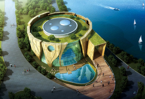 西安世園會綠地生態館落成